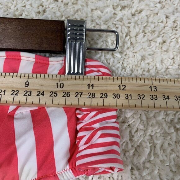 Vineyard Vines Red & Cream Striped Classic Bikini Set Women’s Size XS - Picture 4 of 14